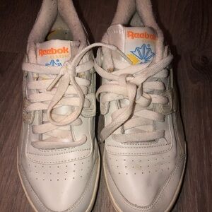Reebok Kids Sneakers - White and Orange